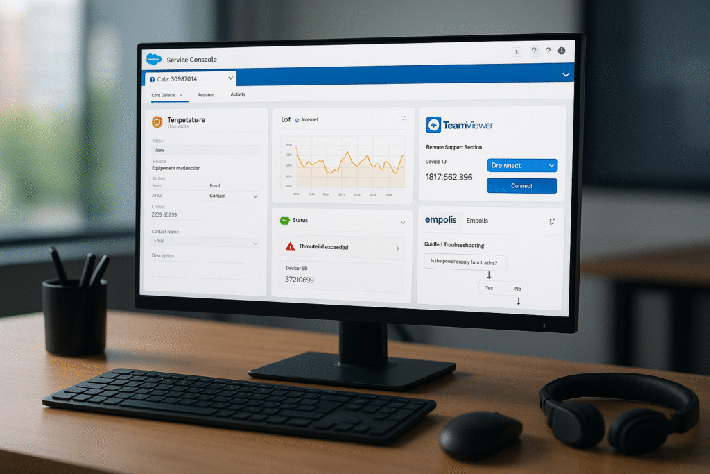 Salesforce als Servicehub