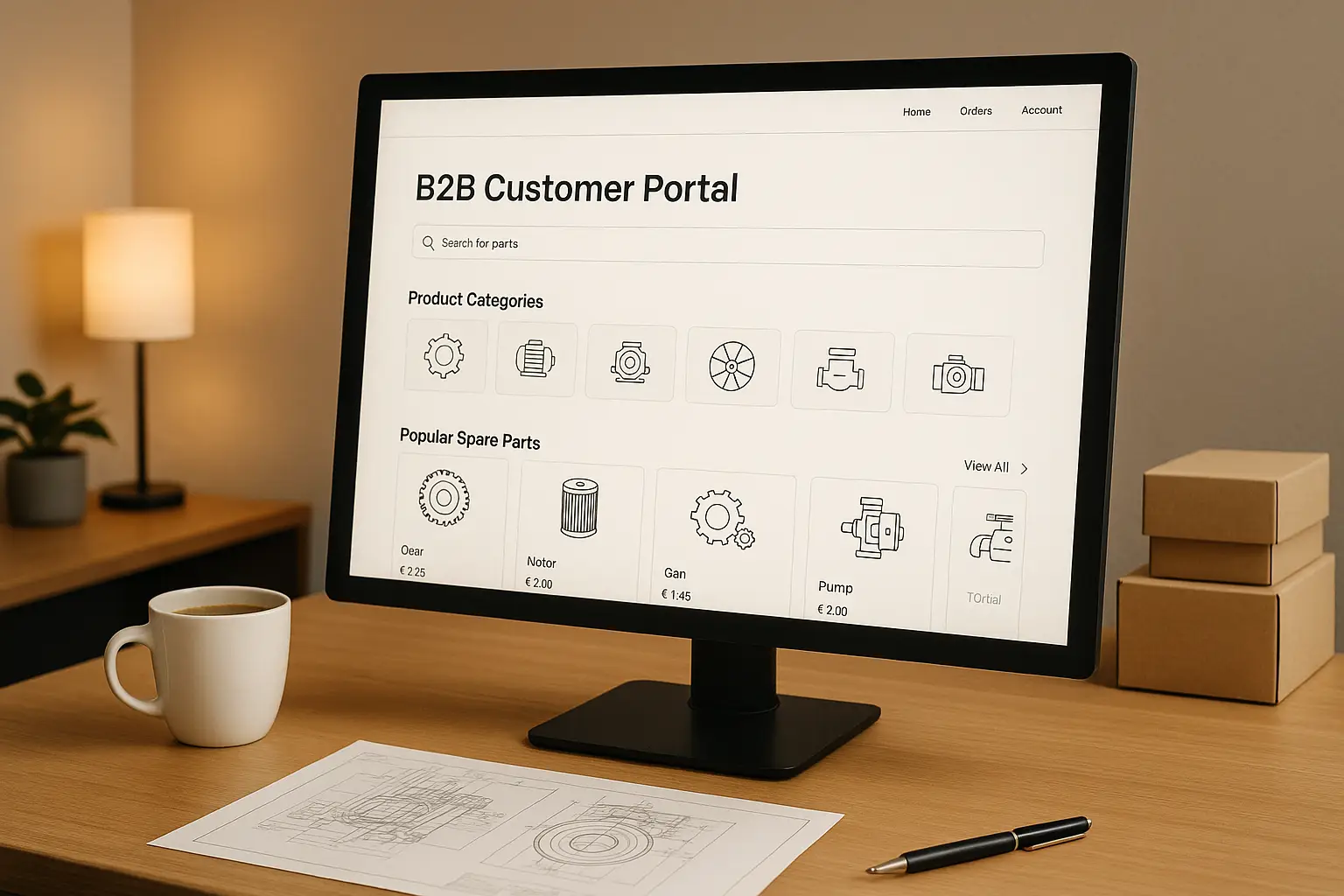 B2B Customer Portal
